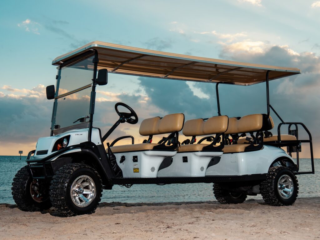 Key West 8 Seater EZGO Golf Cart Rental Image 2