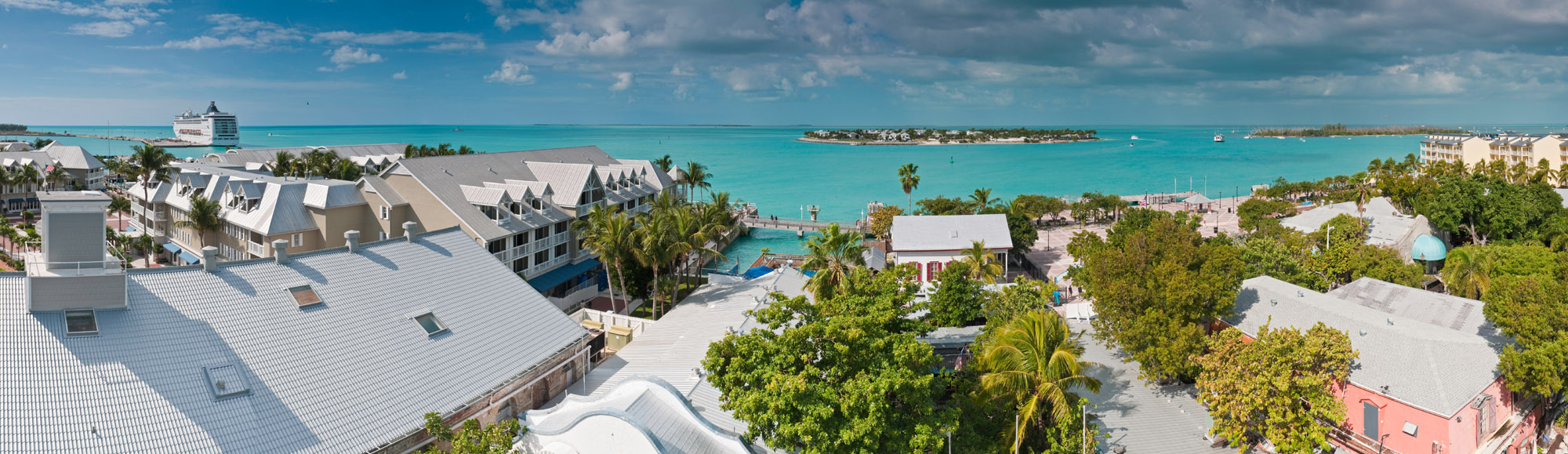 Key West Florida turquoise ocean